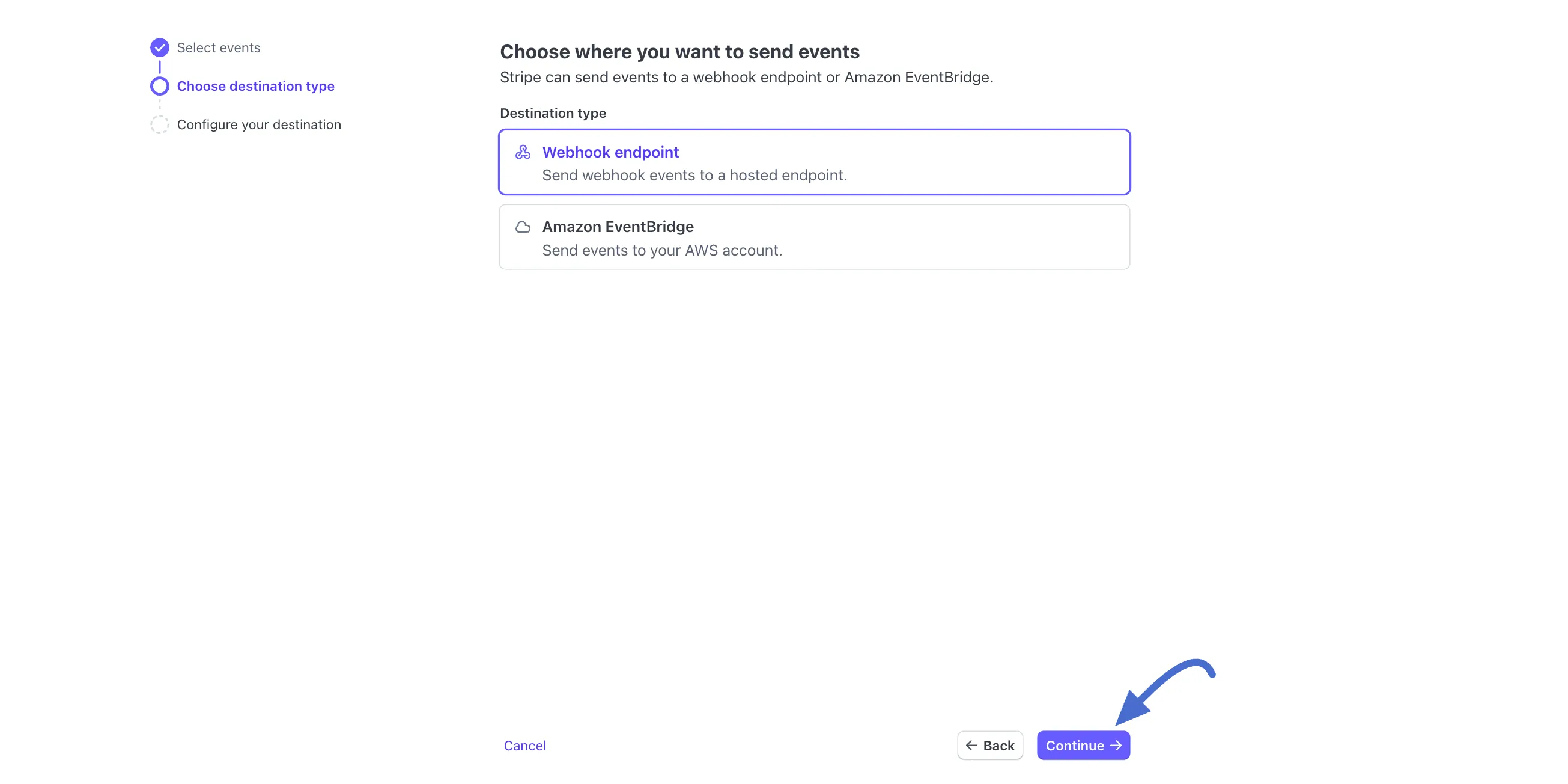 Screenshot of Stripe Settings Page